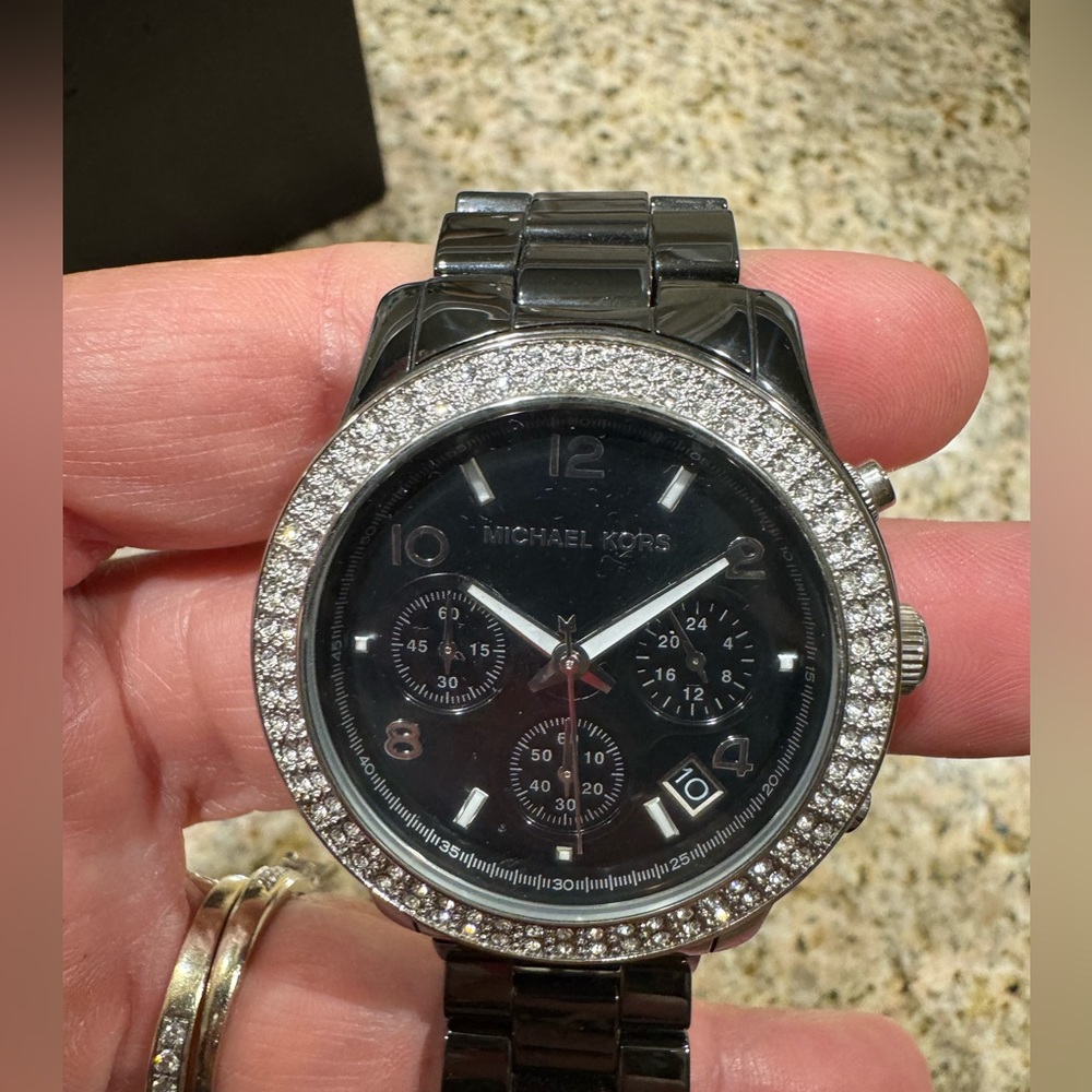 Ceramic Watch with bling